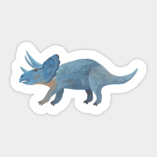 Dinosaur - triceratops Sticker